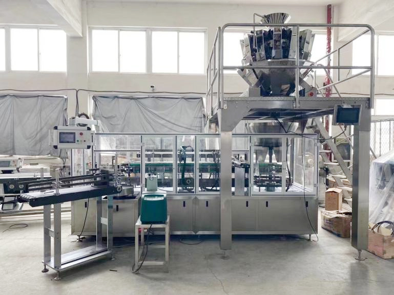 Saudi customer snack packing machine