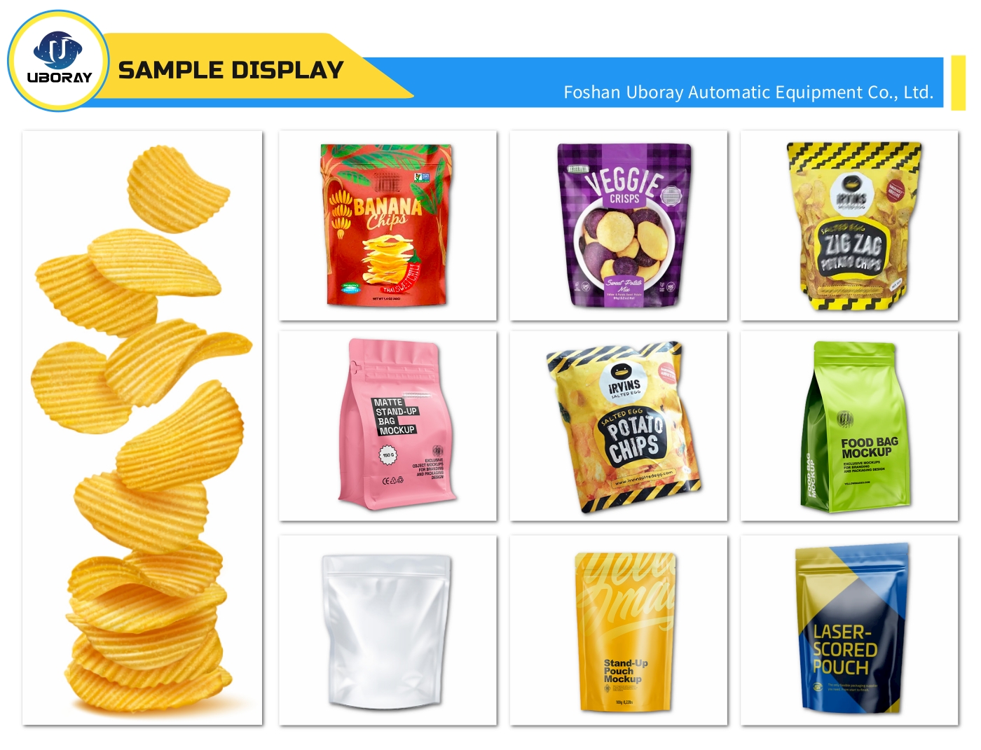 Automatic Premade Vertical potato Chips Packing Machine