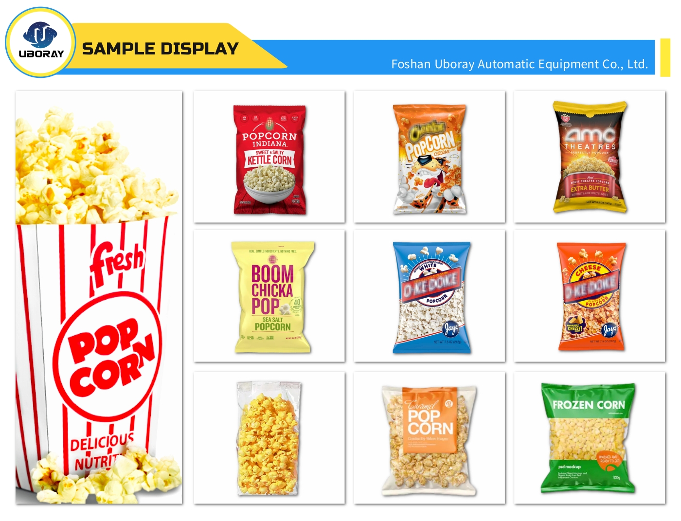 Fully Automatic Popcorn packaging machine