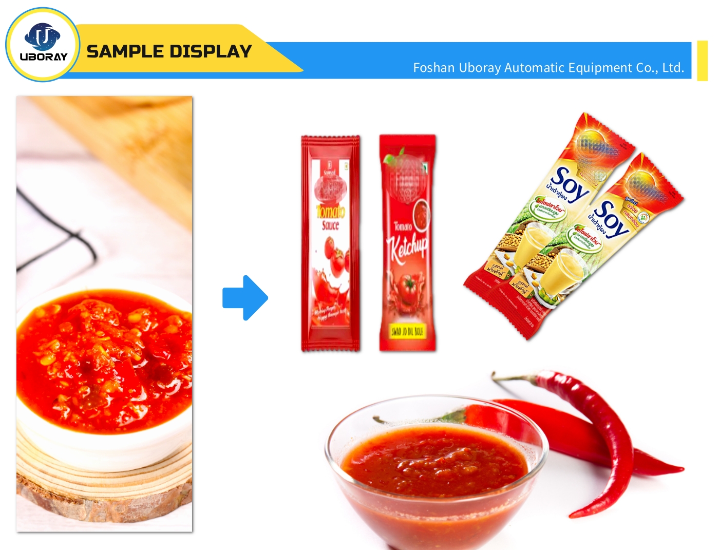 High Quality Tomato Sauce Packing Machine