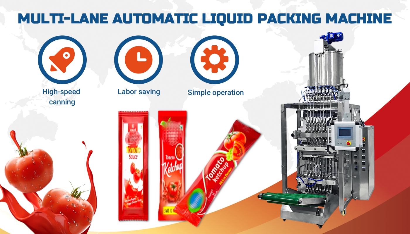 tomato sauce packing machine