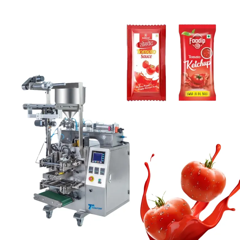 Ketchup packaging machine liquid small machine