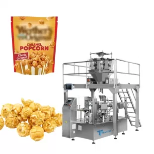 Premade Pouch Popcorn Packaging Machine