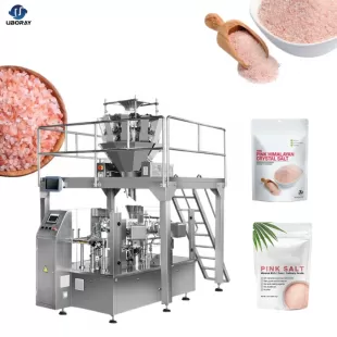 Full Automatic Premade Bag Packing Machine For Salt