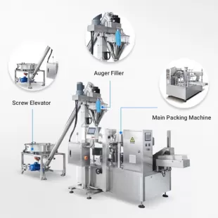 High Speed Premade Bag Milk Packing Machine