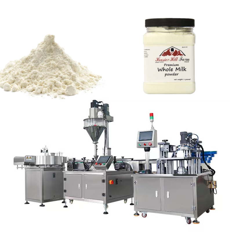 High Accuracy Flour Bottle Filling Machine