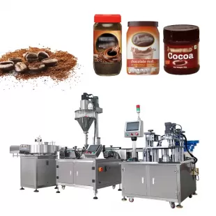 Cost saving automatic coffee filling machine